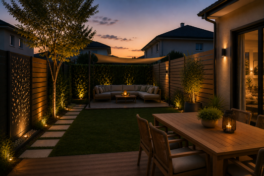 Comment aménager un jardin de 100m² pour qu'il paraisse plus grand