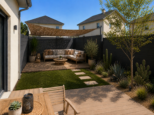 15 idées pour cacher le vis-à-vis dans un jardin de lotissement