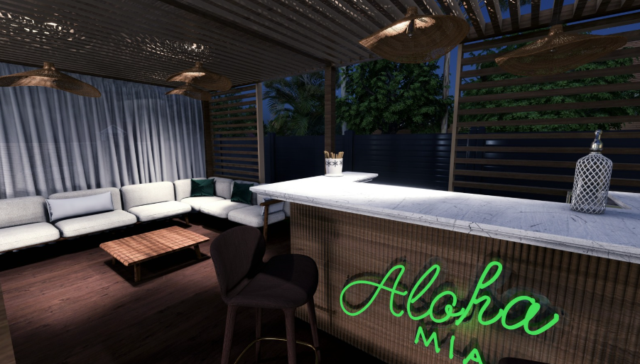 Aménagement pour jardin de lotissement